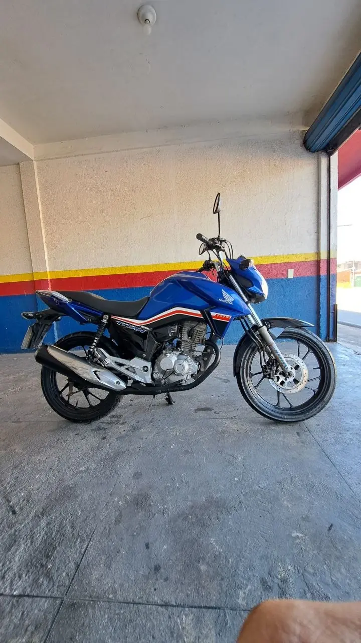 HONDA CG 160 TITAN LATERAL DIREITA